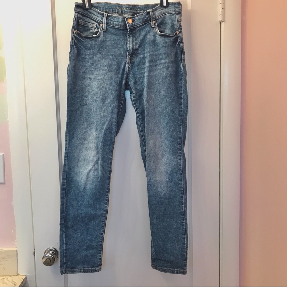 Old Navy Original Straight Blue Jeans Classic Style
